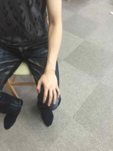 反対に置くと、ほとんど問題なく力が抜けるようになりました 
